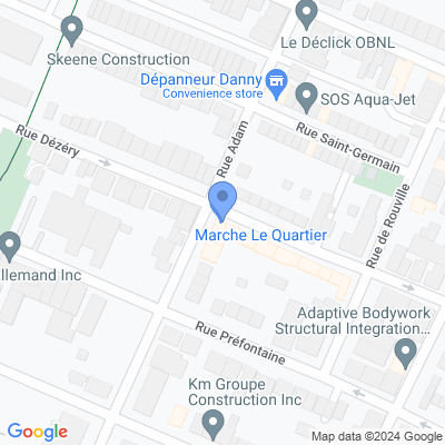 Marché Le Quartier Map