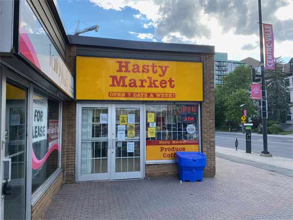 Hasty Market - Rideau Street