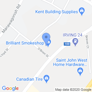 Brilliant Smokeshop  - Saint John Map