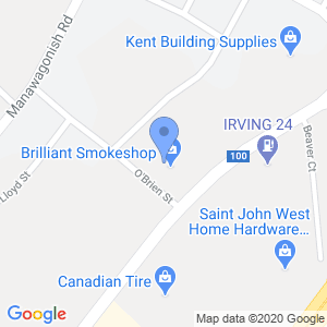 Brilliant Smokeshop - Saint John Map