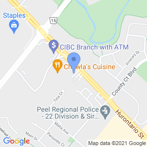 Petro V Plus - Brampton Map