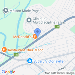 Proxi Victoriaville Map