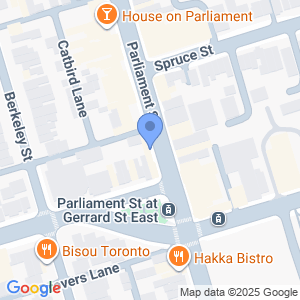 6ixSide Vapes - Parliament St Map