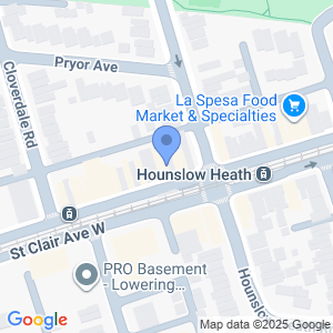 6ixSide Vapes - St Clair Ave W Map