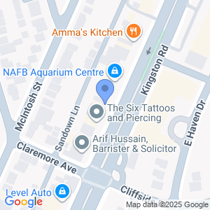 6ixSide Vapes - Kingston Rd Map