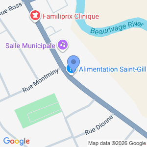 Alimentation Saint-Gilles Map