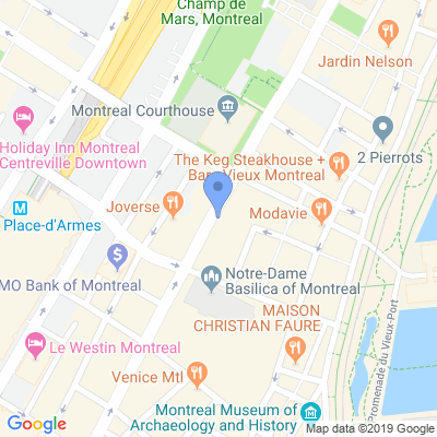Dépanneur Vieux Montreal Map