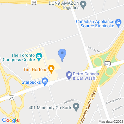 Holiday Inn Toronto Airport East Map