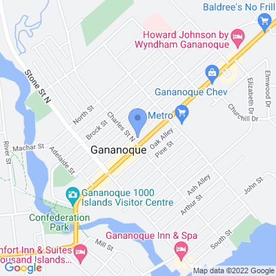 Cannabis Bazaar - Gananoque Map