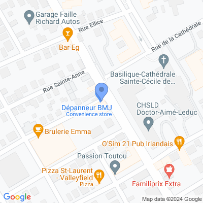 Dépanneur BMJ Map