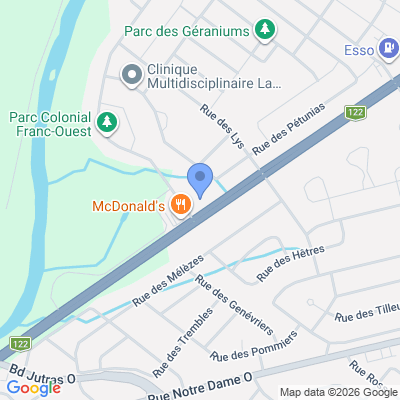 Proxi Victoriaville Map