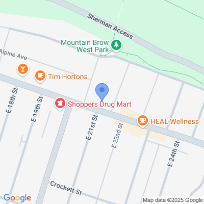 Popavape Hamilton Map