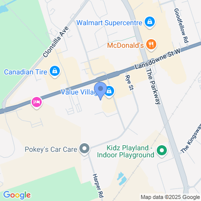 Popavape Peterborough Map