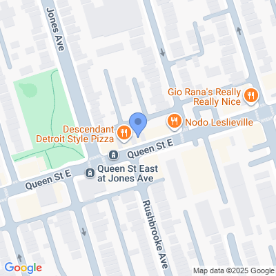 6ixSide Vapes - Queen St E Map