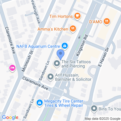 6ixSide Vapes - Kingston Rd Map