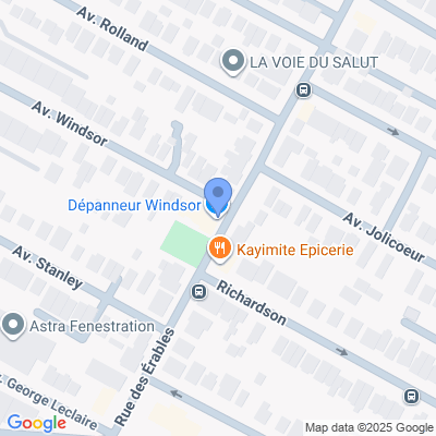 Dépanneur Windsor Map