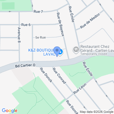 EDépanneur 7 Jours Map