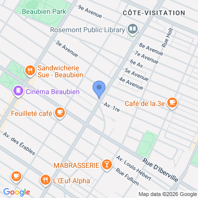 Depanneur 7 Jours Rosemont Map