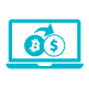 Buy crypto with cash icon